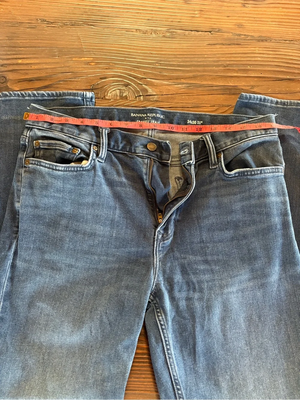 Banana Republic Slim Jeans in Medium Blue Wash